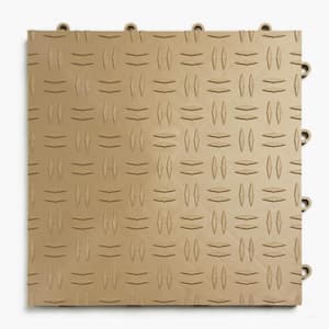 Diamond Beige 12 in. x 12 in. x 0.5 in. Modular Garage Flooring Tile 48-Pack (covers 48 sq.ft.)