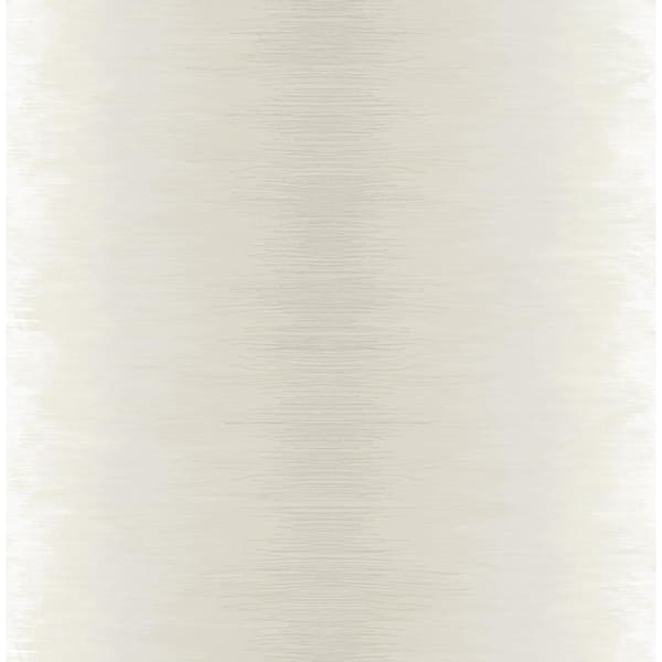 Seabrook Designs Catamount Ombre Stria Metallic Pearl & Grey Paper Strippable Roll (Covers 56.05 sq. ft.)