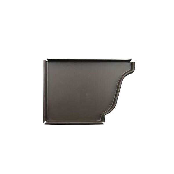 Spectra Pro Select 6 in. Musket Brown Aluminum Left End Cap