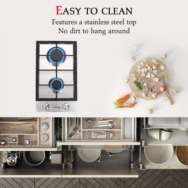 Appliance makers know how to make a cleaner natural gas stove