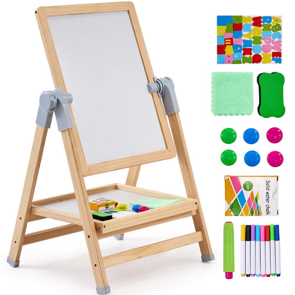 2-in-1 Art Studio Easel 2024 Desk--cxz5a