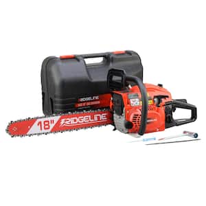 18 in. 45 cc Gas Chainsaw with Case