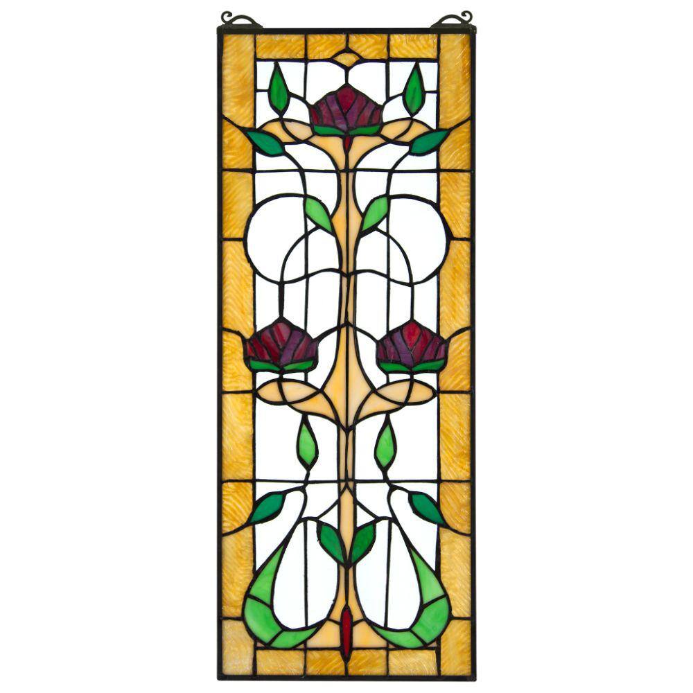 Glass Screens - 3 Flower Style