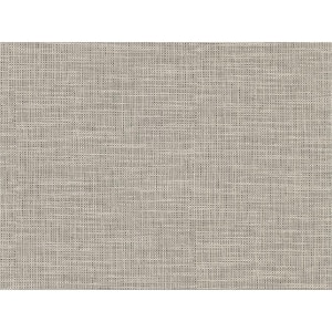 In the Loop Cream Faux Grasscloth Cream Wallpaper Sample