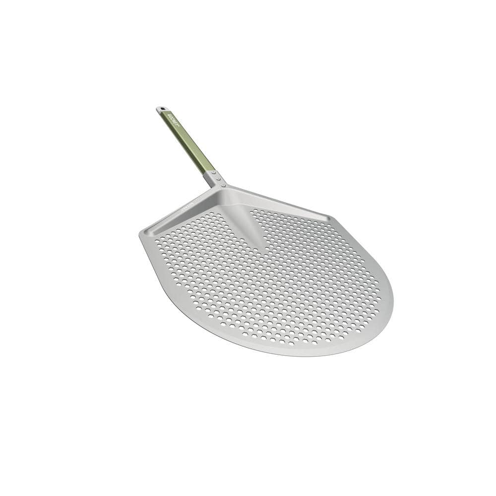 Gozney Large Silver Aluminum Pizza Peel for 14" Pizzas