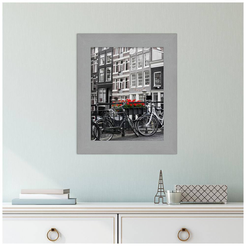 Classic 11x14 Silver Nickel Wall Picture Frame