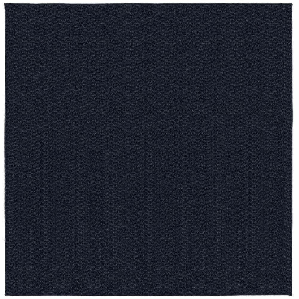 Garland Rug Medallion Navy 12 ft. x 12 ft. Square Area Rug MA-00-0N ...