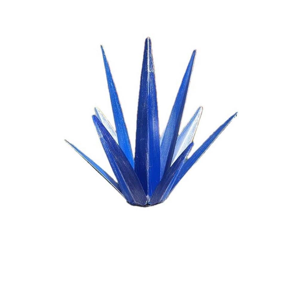 00782230382384 Solar Light Rustic Tequila Agave Sculpture (Dark