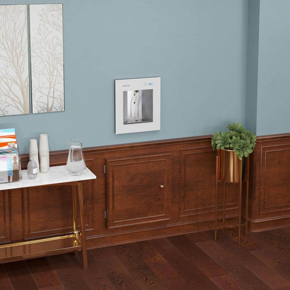 Aspen White Wall-Mounted Filtered Water Dispenser