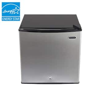 1.1 cu. ft. Energy Star Mini Upright Freezer with Lock - Stainless Steel