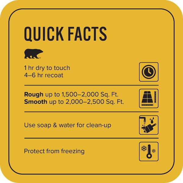 5 gal. #OSHA-6 OSHA SAFETY YELLOW Self-Priming 1-Part Epoxy Satin Interior/Exterior Concrete and Garage Floor Paint