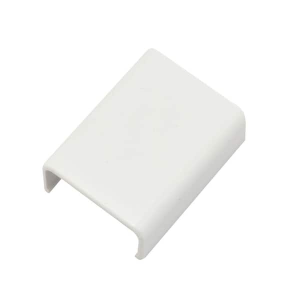 Wiremold CordMate II Cord Cover Coupling, Cord Hider for Home or Office, Holds 3 Cables, White
