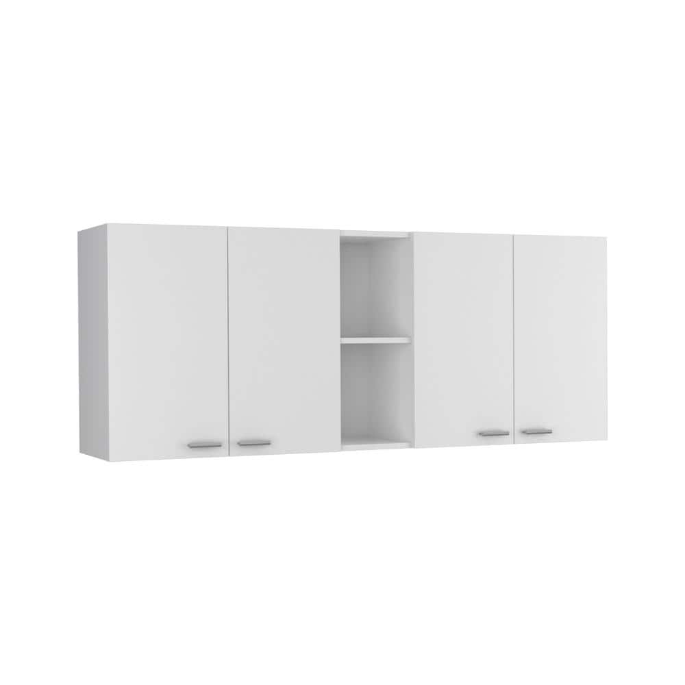 59.05 in. W x 12.4 in. D x 23.62 in. H Kitchen Bathroom Storage Wall Cabine