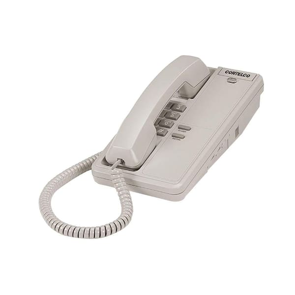 Cortelco Patriot II Corded Telephone - Pearl Gray