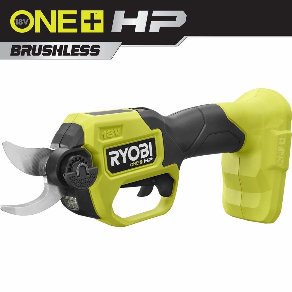RYOBI ONE+ HP 18V Brushless Cordless Pruner (Tool Only) P2505BTL - The Home  Depot