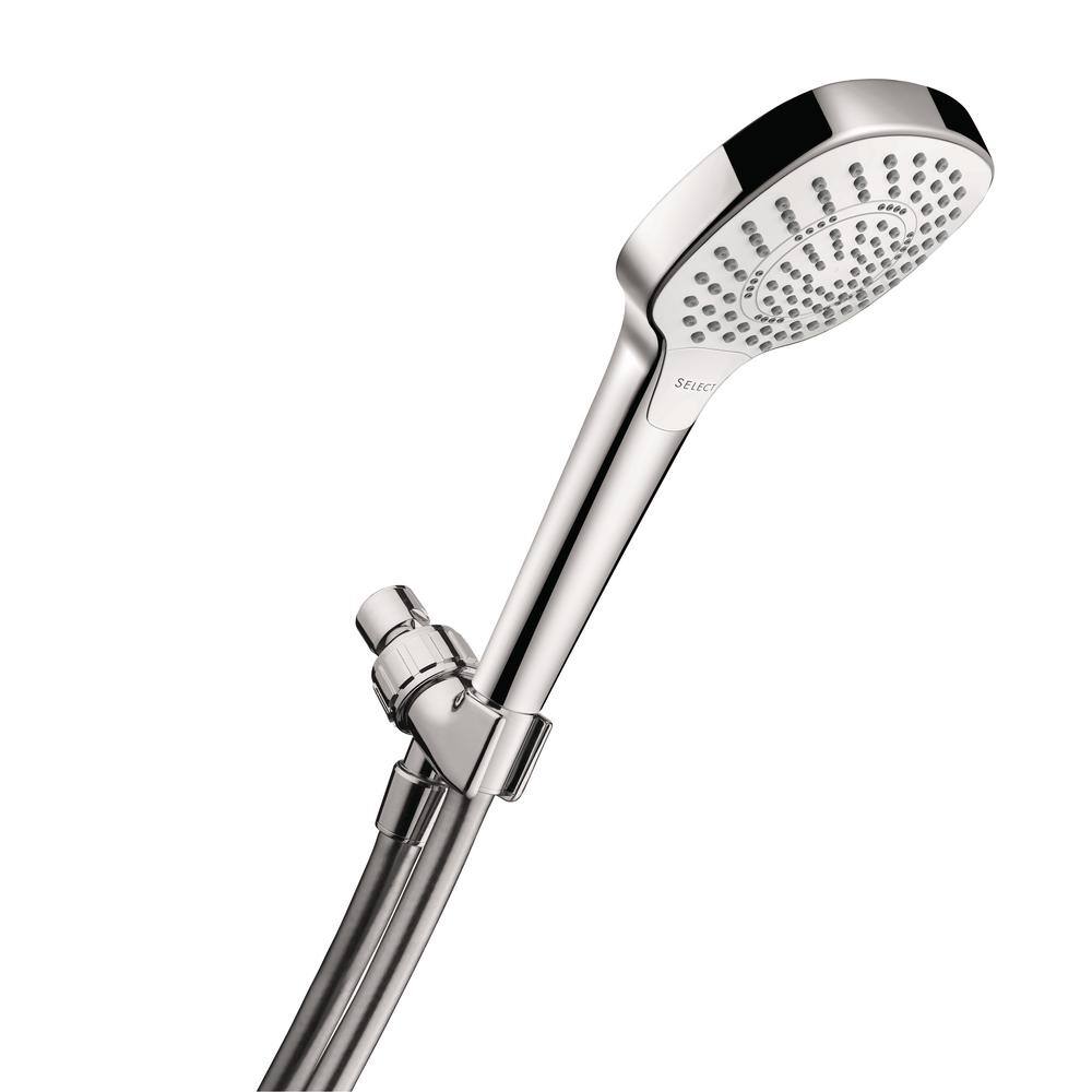 Hansgrohe 3Spray 4.6 in. Single Wall Mount Handheld Adjustable Shower