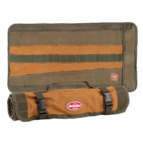 BUCKET BOSS 26 in. Tool Bag Roll with 25 Pockets