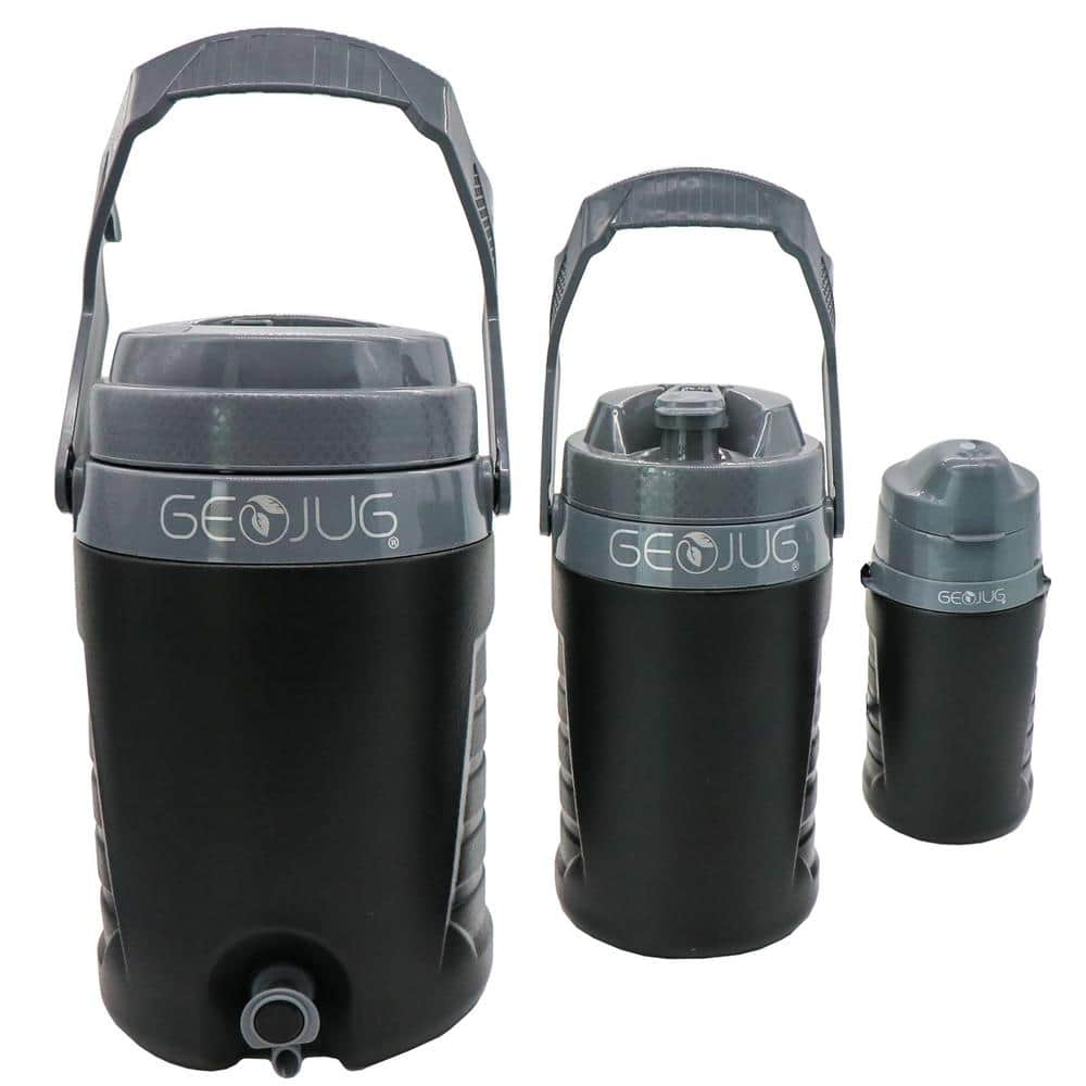 Black 1.9L Gym Water Bottle