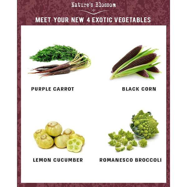 Exotic vegetable options