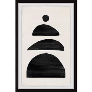 "Border Barriers" by Marmont Hill Framed Abstract Art Print 30 in. x 20 in.