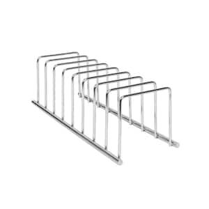 Michael Graves Design Satin Finish Steel Wire Compact Dish Rack, Grey, KITCHEN ORGANIZATION