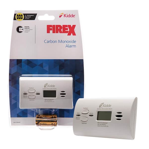 Kidde Firex Battery Operated Digital Carbon Monoxide Detector