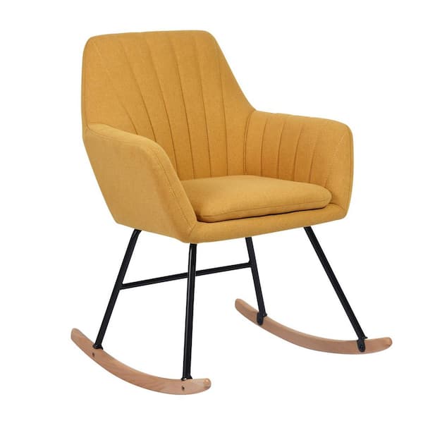 Homy Casa Leisure Yellow Chair Backrest