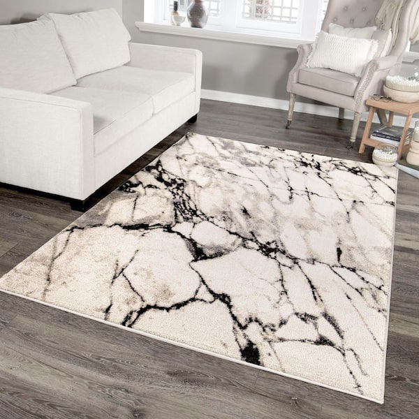Adagio Great Falls 8 ft. x 11 ft. Linen Area Rug