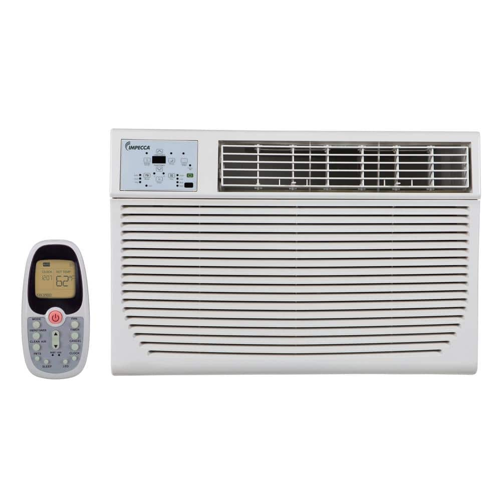 10,000 BTU 115-Volts Through The Wall Air Conditioner Cools 450 Sq. Ft. with Remote Control in White -  Impecca, MITAC10KSA21974