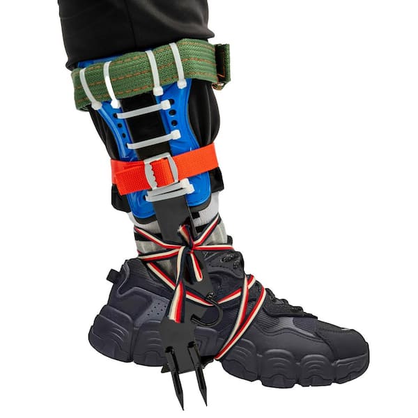 Amleso Tree Climbing Spikes Kit Foot Straps Equipment Tree