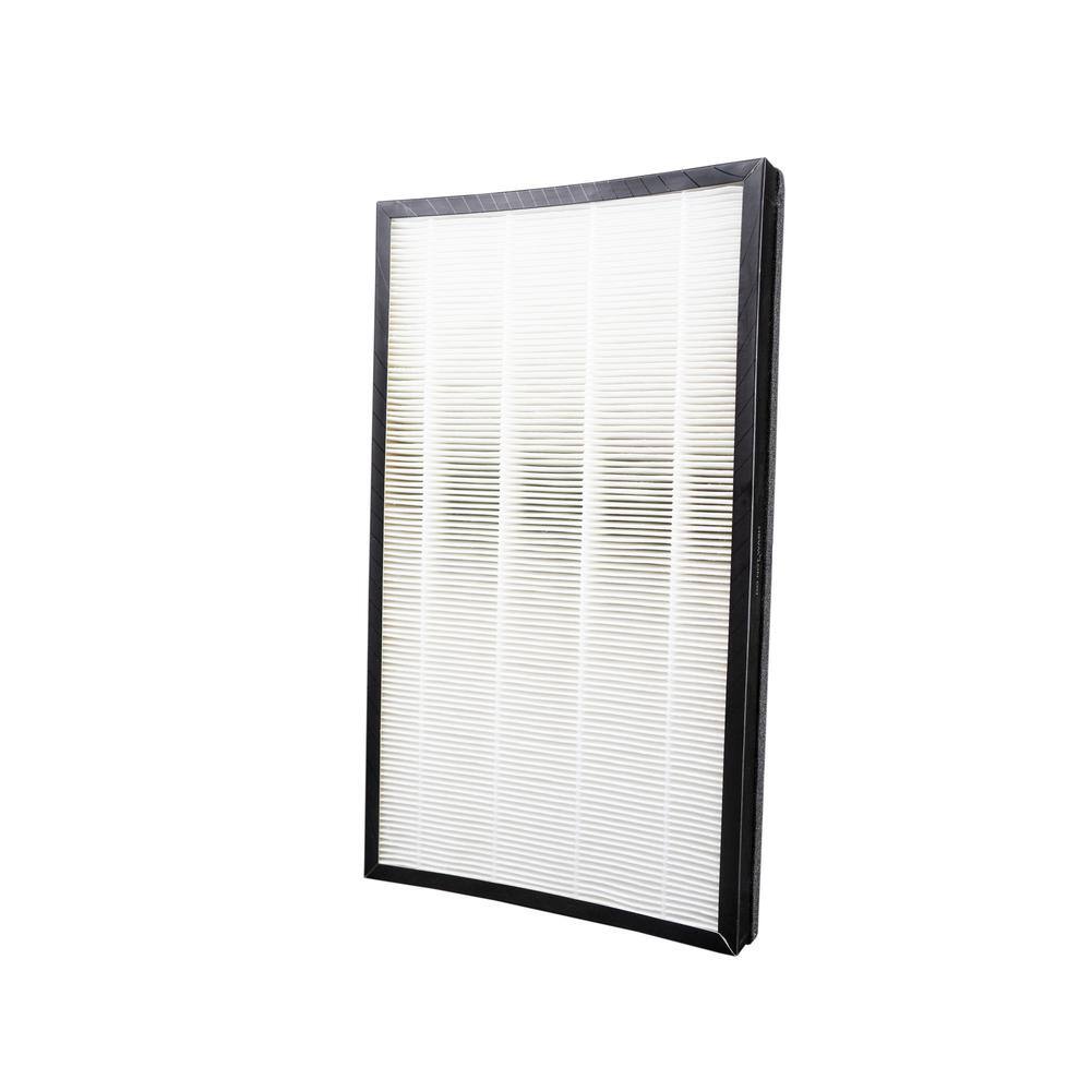 White Energy Star HEPA Filter Air Purifier for Large Rooms
