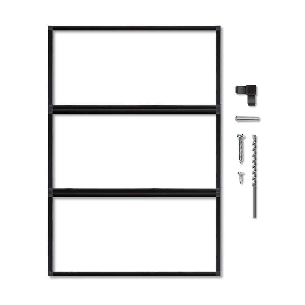 24 in. x 48 in. Galvanized Steel Privacy Panel Frame Kit (Specific for OD Hardwood Composite Decorative Panels) price history on PriceWatchPro