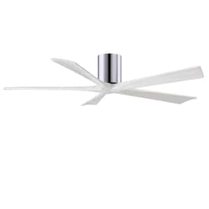 Irene-5H 60 in. Indoor/Outdoor Polished Chrome Ceiling Fan