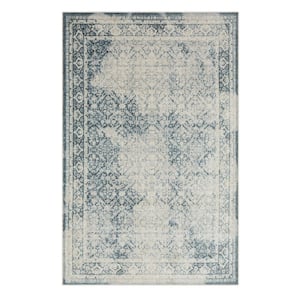 Maia Blue 2 ft. 11 in. x 5 ft. Area Rug