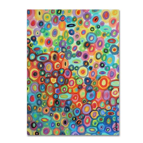 32 in. x 24 in. "First Love" by Sylvie Demers Printed Canvas Wall Art