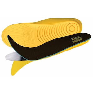 PAM Puncture Resistant Insole, Dual Layer Memory Foam with Steel plate (Men's 8/9, Women's 10/11)