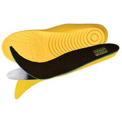 PAM Puncture Resistant Insole, Dual Layer Memory Foam with Steel plate