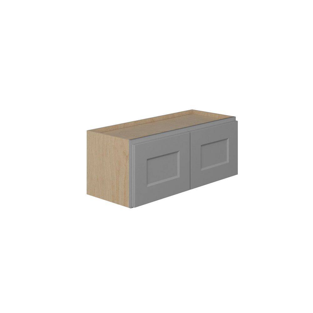 Cumberland Recessed 33 in. W x 15 in. H x 12 in. D Plywood Assembled Wall Cabinet in Painted Stratus price history on PriceWatchPro
