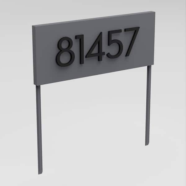 Hi Neighbor Rectangle Address Yard Sign