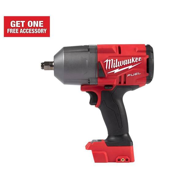 Milwaukee 2767-20 M18 Fuel High Torque 1/2-Inch Impact Wrench with Friction Ring 