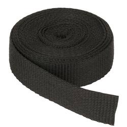 Everbilt 2 in. x 1 ft. Black Webbing Strap