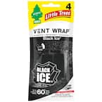 Little Trees Black Ice Vent Wrap Air Freshener (4-Pack) CTK-52731 - The Home  Depot