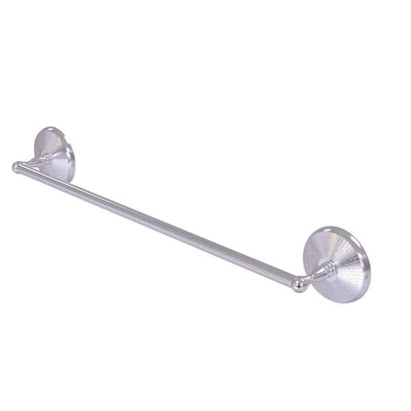 Allied Brass Monte Carlo Collection 36 in. Wall Mounted Towel Bar in Satin Chrome