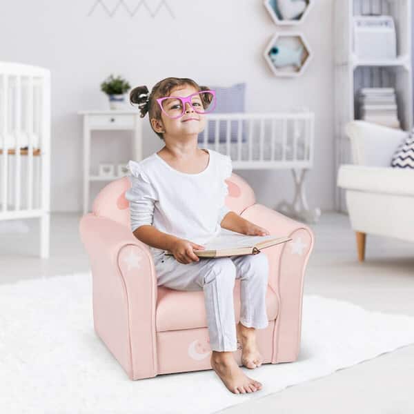 Kids Single Sofa Household Toddler Childrens Armrest Chair Cute Lovely Gift NEW 
