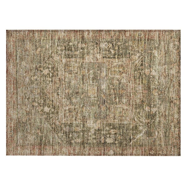 Addison Rugs Chantille Machine Washable Indoor/Outdoor Abstract ACN1240 Fern 1 ft. 8 in. x 2 ft. 6 in. Area Rug