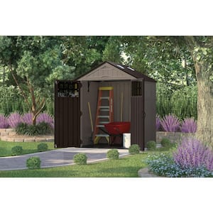 6 ft. W x 5 ft. D Plastic Shed (34 sq. ft.)