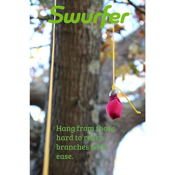 Tree Climbing & Tree Swing Installation Bright Quality Arborist Equipment Kit Swurfer Throw Weight & 150 Line Kit For Arborists 