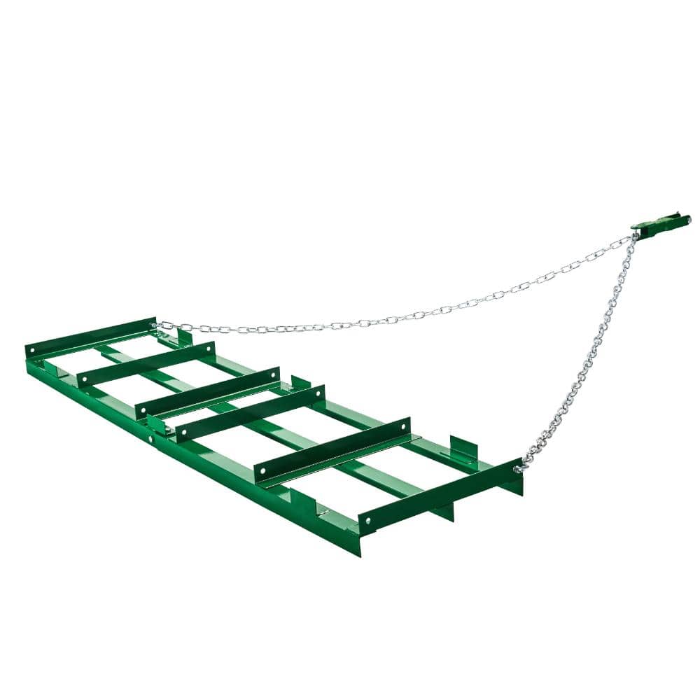 6 ft. Heavy-Duty Drag Harrow, Tow-Behind Driveway Grader & Landscape Rake with 72 in. Chain, Adjustable Bars price history on PriceWatchPro