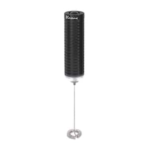 Milk Frother Black with LED Light