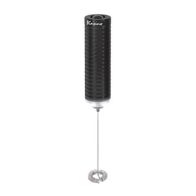 Ozeri Deluxe Stainless Steel Handheld Milk Frother with Stand and 4  Attachments OZMF1 - The Home Depot